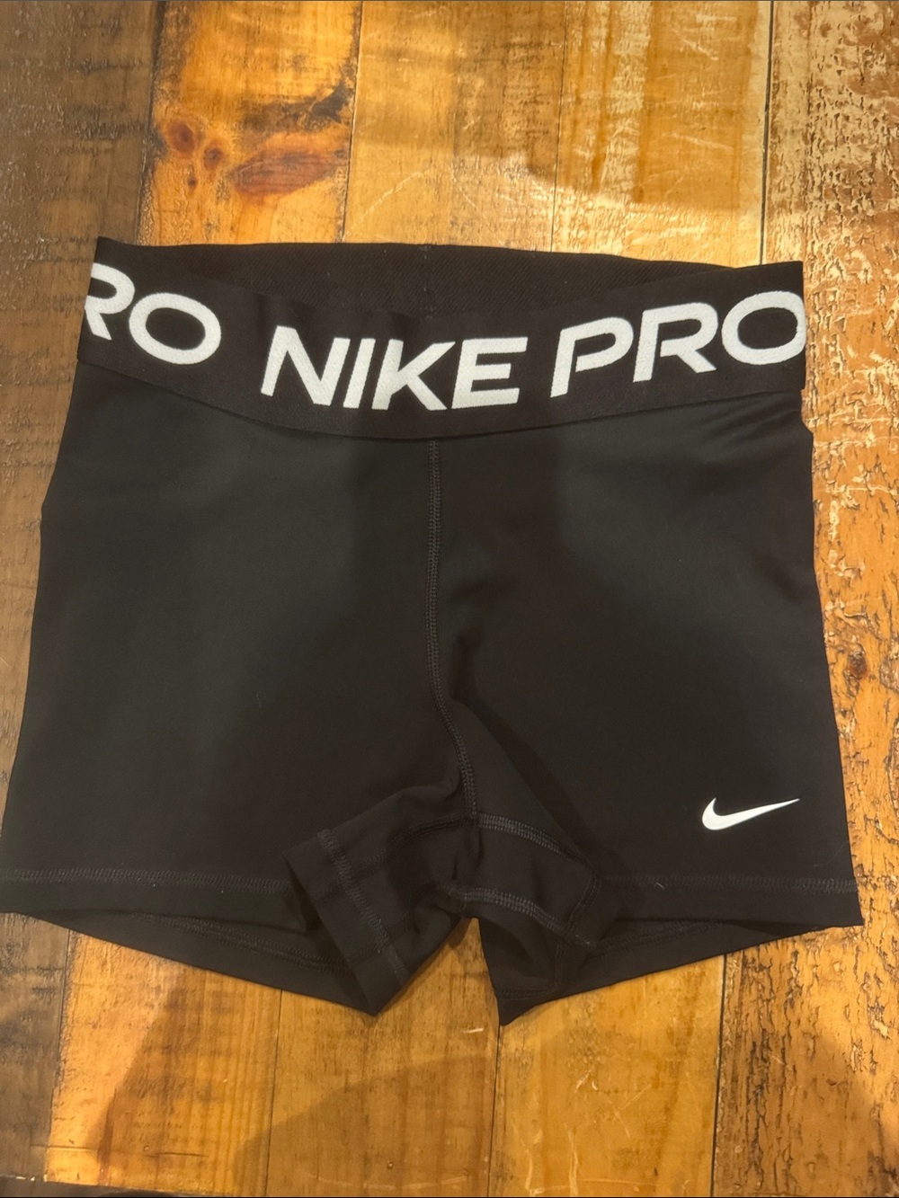 Nike Black Pro Compression Bike Shorts small
